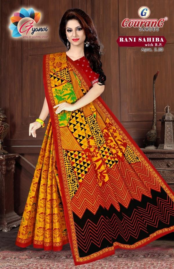 Gourang Rani Sahiba Vol-1 – Cotton Saree